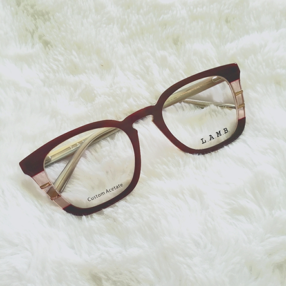 L.A.M.B optical frames LA094 BUR (Burgundy) 49-21-140